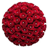 Red Roses with Diamond Bouquet
