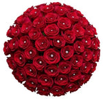 Red Roses with Diamond Bouquet