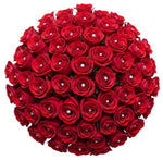 Red Roses with Diamond Bouquet