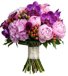 Romance in Orchid Hues Bouquet