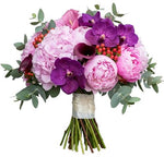 Romance in Orchid Hues Bouquet