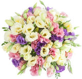 Romantic Lisianthus Embrace Bouquet - Flowers Box London
