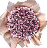 Rose Gold Chocolate Bouquet - Flowers Box London