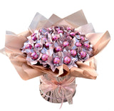 Rose Gold Chocolate Box - Flowers Box London