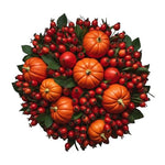 Rose Hips Berries and Mini Pumpkin Bouquet