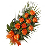 Roses Tied Sheaf - Flowers Box London