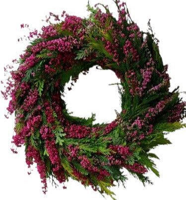 Rosy Woodland Autumn Wreath - Flowers Box London