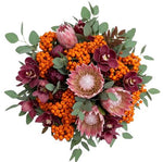 Rowan Glow and Protea Luxury Bouquet