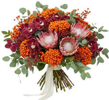 Rowan Glow and Protea Luxury Bouquet