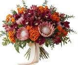 Rowan Glow and Protea Luxury Bouquet