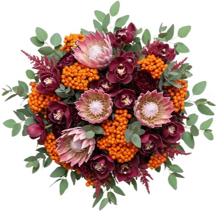 Rustic Bloom with Eucalyptus Bouquet