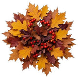 Rustic Bouquet of Oak Leaves and Rose Hips Berries - Flowers Box London