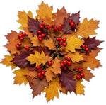 Rustic Bouquet of Oak Leaves and Rose Hips Berries - Flowers Box London