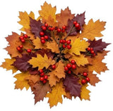 Rustic Bouquet of Oak Leaves and Rose Hips Berries - Flowers Box London