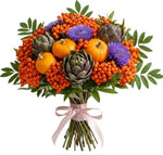 Rustic Charm of Fall Bouquet - Flowers Box London