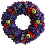 Rustic Elegance in Bloom Door Wreath
