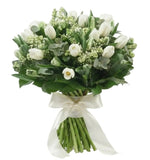 Scented Alabaster Garden Bouquet - Flowers Box London