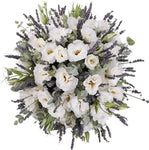 Scented Bouquet of Lisianthus with Lavender