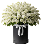 Scented Lilac Flower Box - Flowers Box London