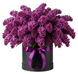 Scented Lilac Flower Box - Flowers Box London