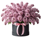 Scented Lilac Flower Box - Flowers Box London