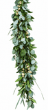 Snowberry in Fresh Foliage Garland - Flowers Box London