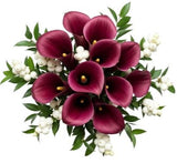 Snowberry Kissed Calla Dreams Bouquet - Flowers Box London