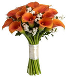 Snowberry Kissed Calla Dreams Bouquet - Flowers Box London