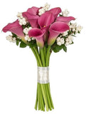 Snowberry Kissed Calla Dreams Bouquet - Flowers Box London