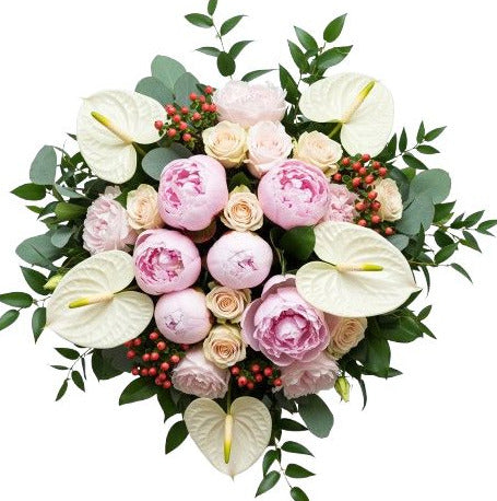 Soft Elegance Floral Symphony Bouquet