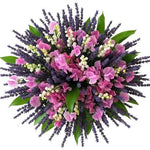 Soft Petal Fragrant Symphony Bouquet - Flowers Box London