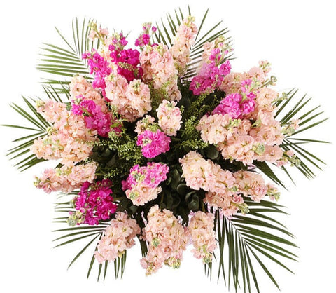 Splendit Bouquet of Peach and Pink Stock