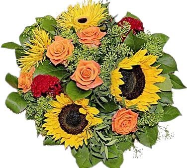 Stellar Gold Bouquet - Flowers Box London