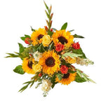 Sunflowers with Gladiolus Bouquet - Flowers Box London