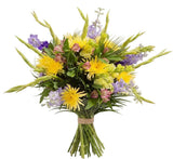 Sunny Bouquet of Chrysanthemum and Gladioli - Flowers Box London
