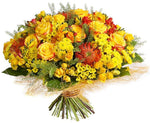 Sunset Symphony in Bloom Bouquet
