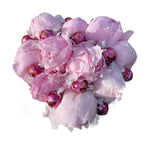 Sweet Box of Pink Peonies and Chocolate Truffles - Flowers Box London