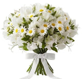 Sweet Pea and Daisy Bouquet - Flowers Box London