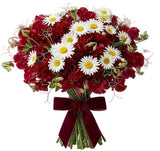 Sweet Pea and Daisy Bouquet - Flowers Box London