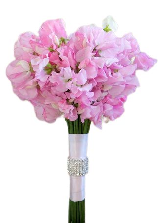 Sweet Pea Bridal Bouquet