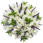 Sweet Pea with Lavender Bouquet - Flowers Box London