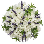 Sweet Pea with Lavender Bouquet - Flowers Box London