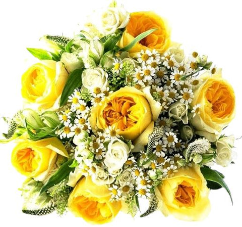 Sweetness Honey Garden Roses Bouquet