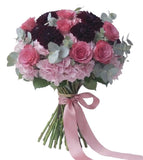 The Velvet Rouge Luxury Flower Bouquet - Flowers Box London