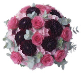 The Velvet Rouge Luxury Flower Bouquet - Flowers Box London