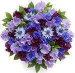 Touch of the Garden - Sweet Pea and Cornflowers Bouquet