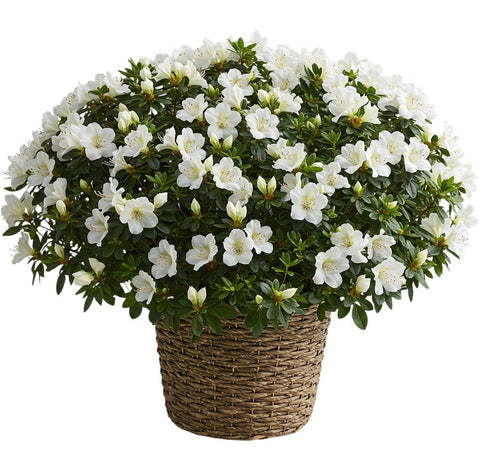 Luxury Azalea Basket Arrangement