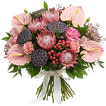 Tropical Symphony in Pink Bouquet