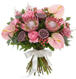 Tropical Symphony in Pink Bouquet