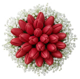 Tulips and Lily of Valey Luxury Bouquet - Flowers Box London